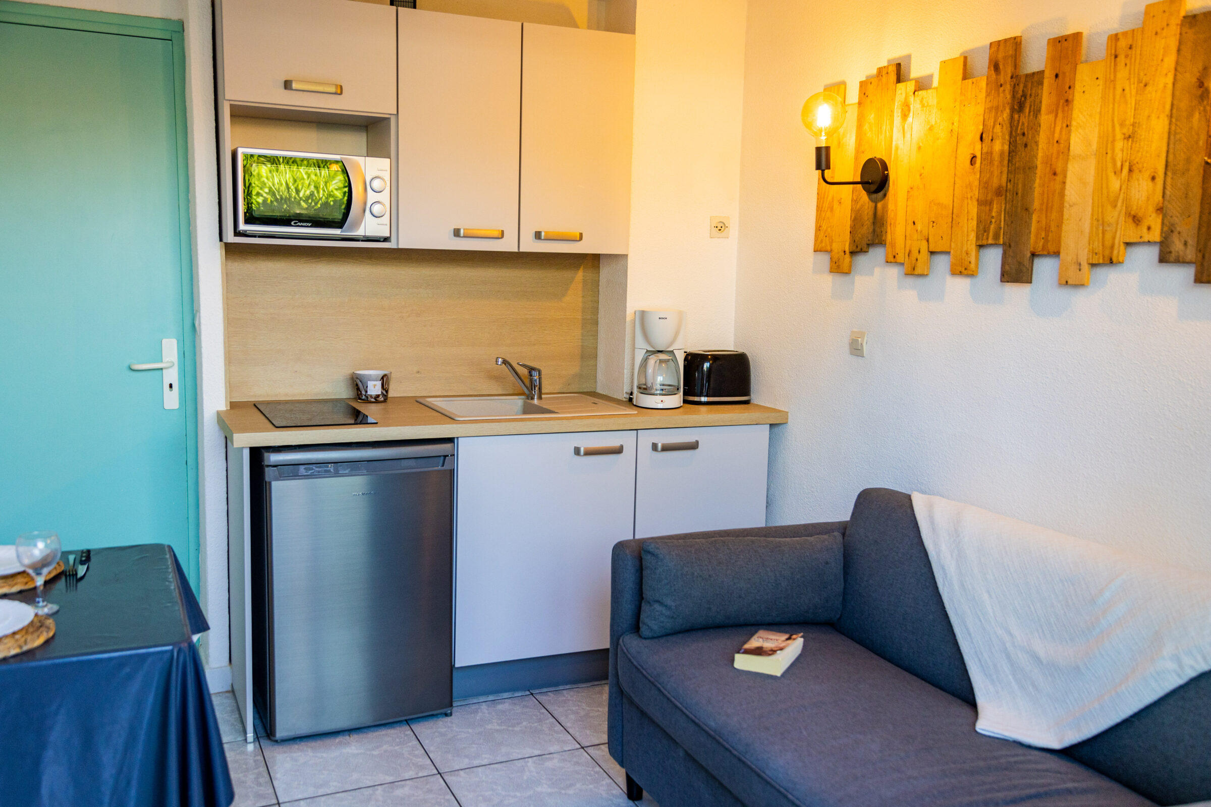 Studio 2/4 personnes climatisé à la résidence antinéa